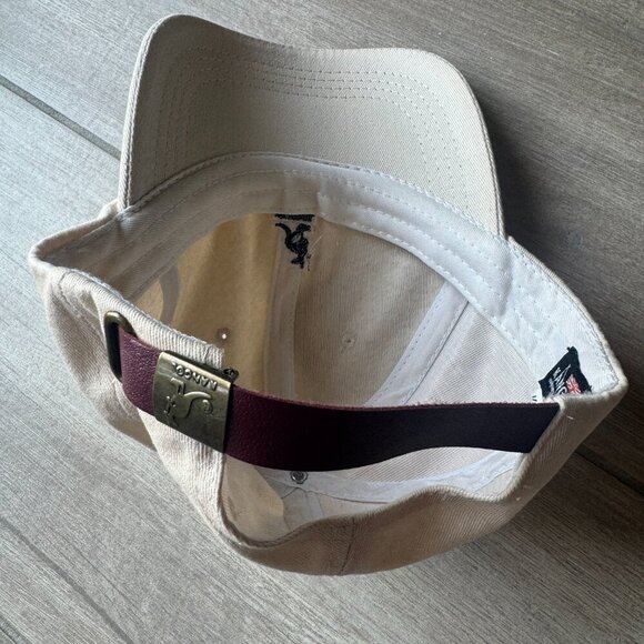 Kangol Brand Fashionable Adjustable Cotton Baseball-style Cap Hat Ivory - Picture 4 of 7